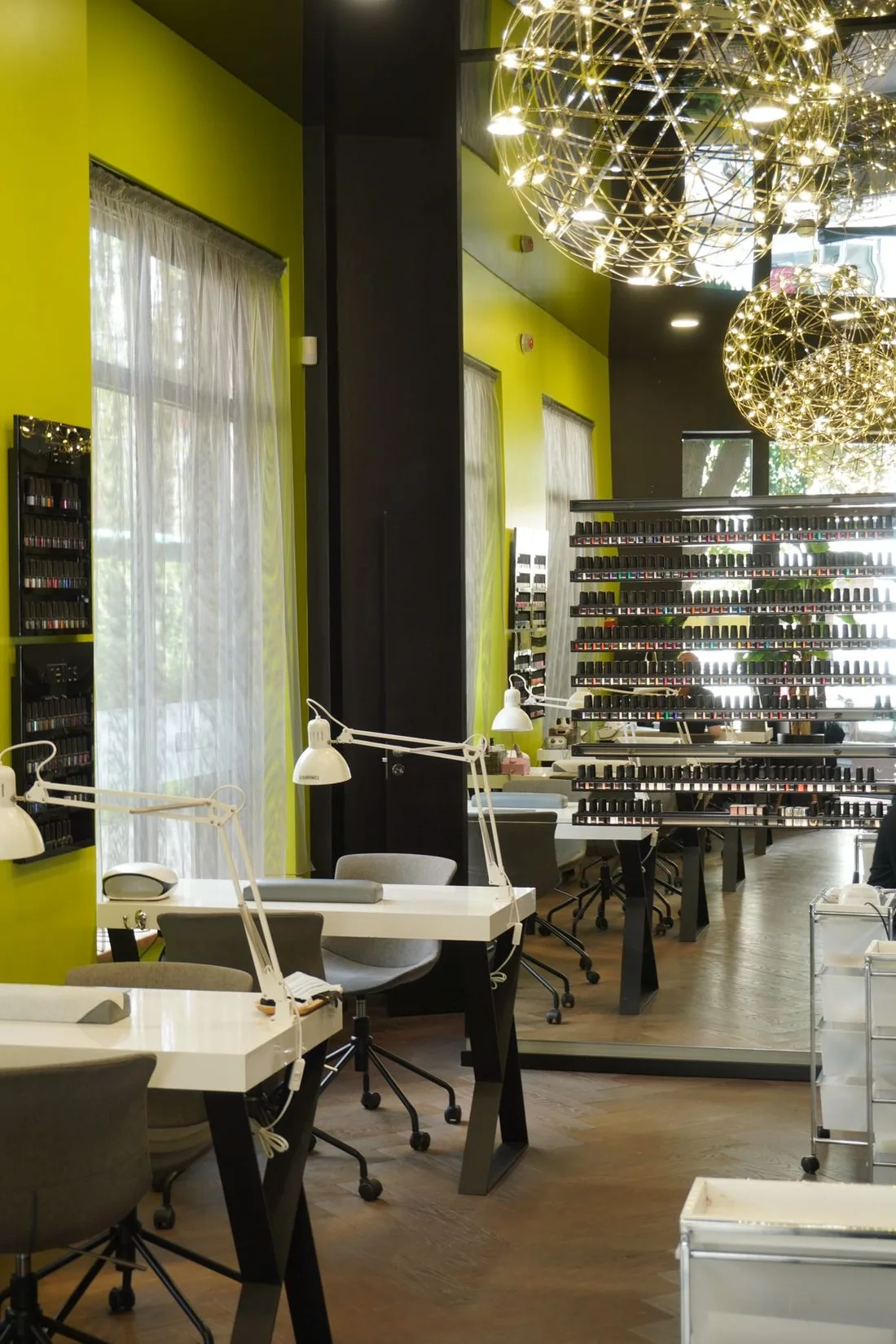 IVANNA Nail Studio interior, Rīga